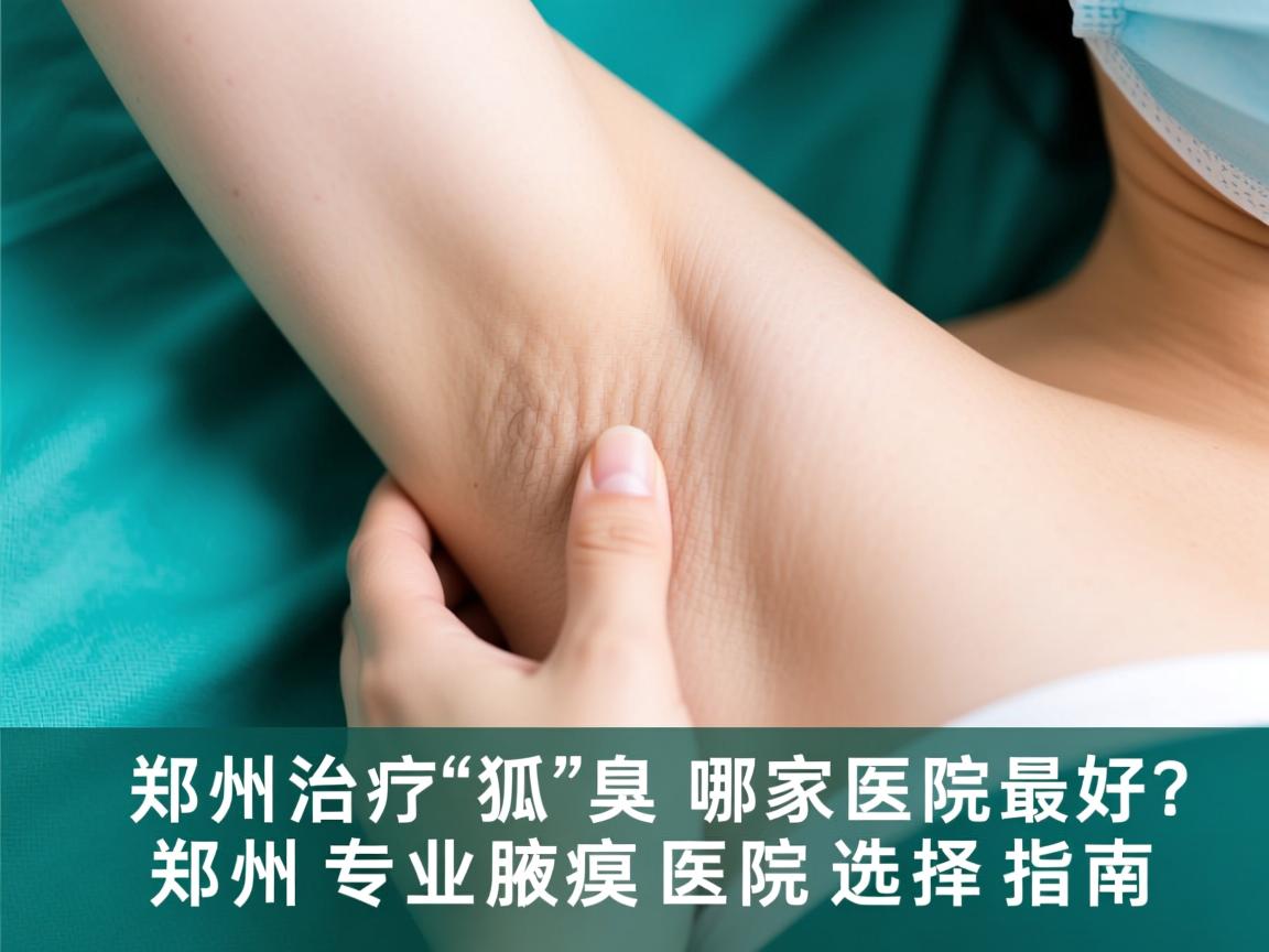 郑州治疗狐臭哪家医院最好?郑州专业腋臭医院选择指南 郑州治疗狐臭哪家医院最好?郑州专业腋臭医院选择指南