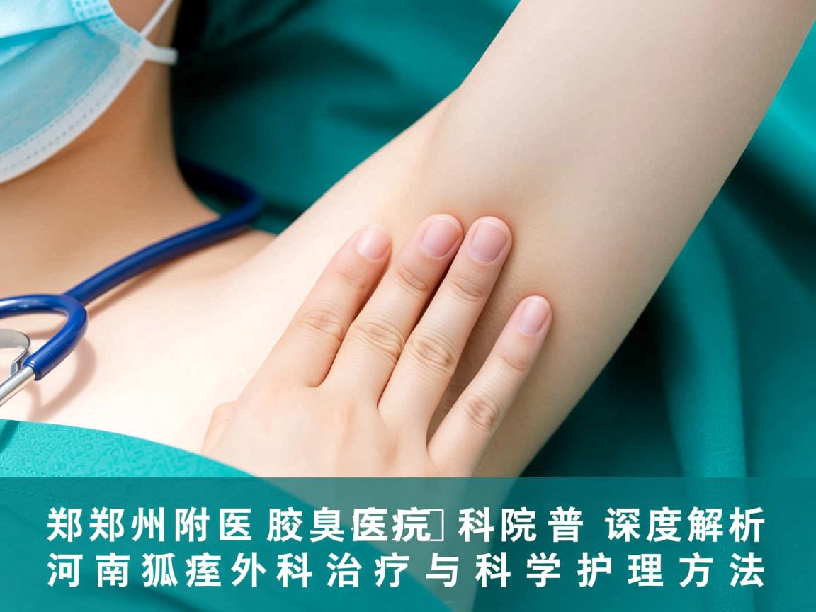 郑州附医腋臭医院科普,深度解析河南狐臭外科治疗与科学护理方法 郑州附医腋臭医院科普,深度解析河南狐臭外科治疗与科学护理方法