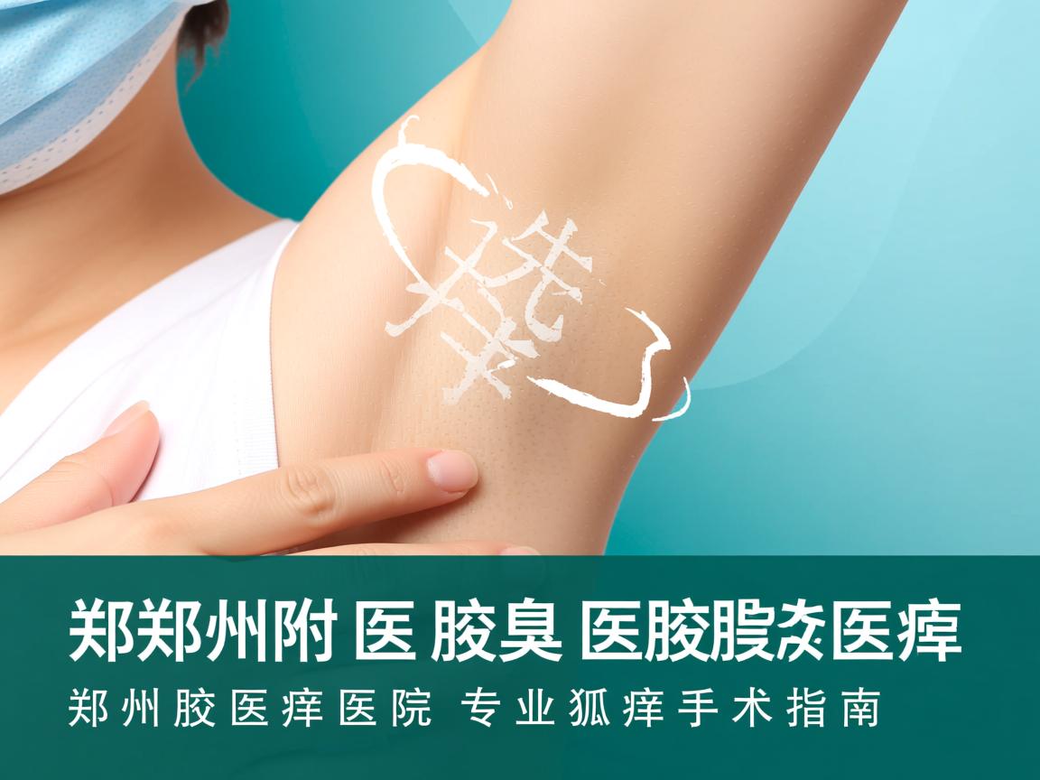 郑州附医腋臭医院，选择郑州附医腋臭医院的专业狐臭手术指南