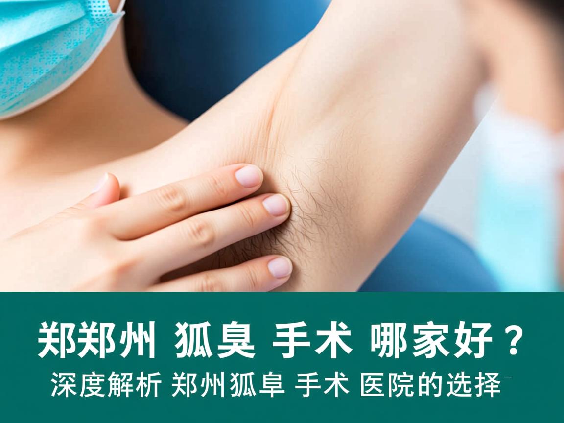 郑州狐臭手术哪家好？深度解析郑州狐臭手术医院的选择