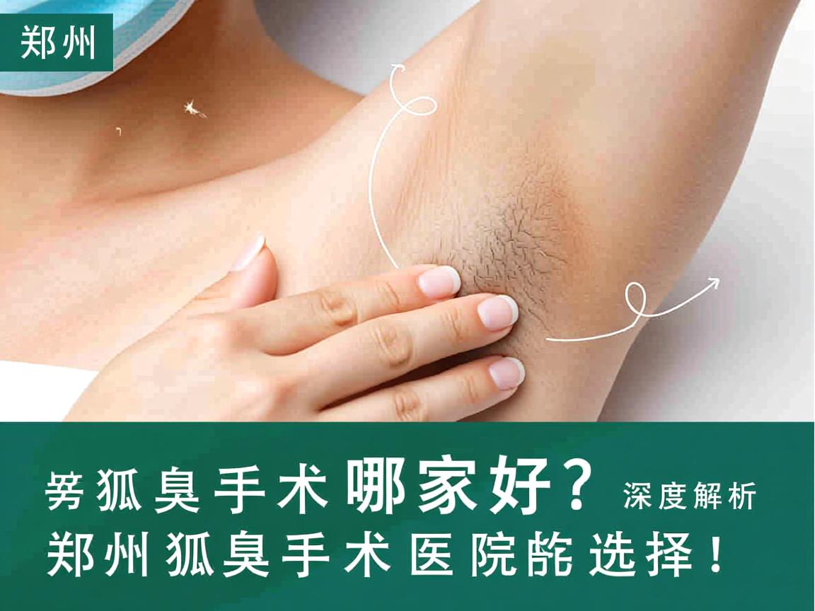 郑州狐臭手术哪家好？深度解析郑州狐臭手术医院的选择
