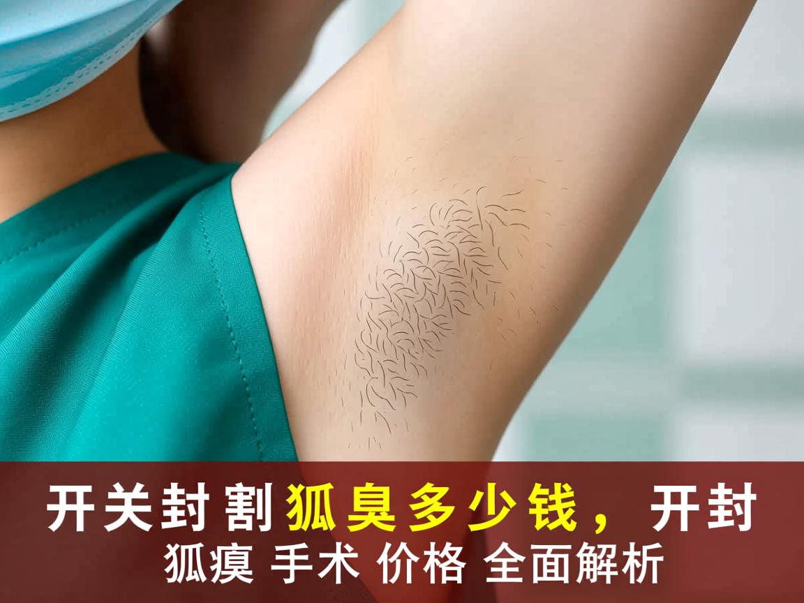 在开封割狐臭多少钱，开封狐臭手术价格全面解析