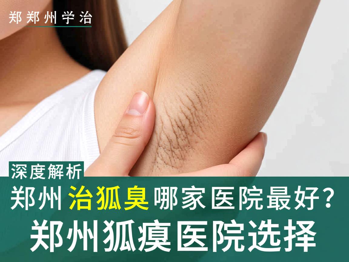 郑州治狐臭哪家医院最好？深度解析郑州狐臭医院选择