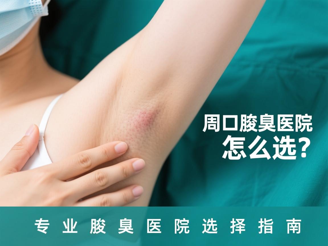 周口腋臭医院怎么选？专业腋臭医院选择指南