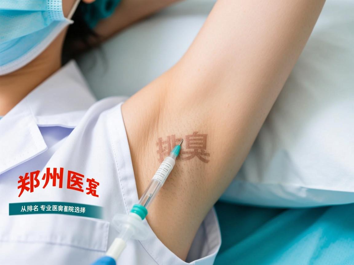 郑州腋臭医院排名盘点，从排名看专业腋臭医院的选择