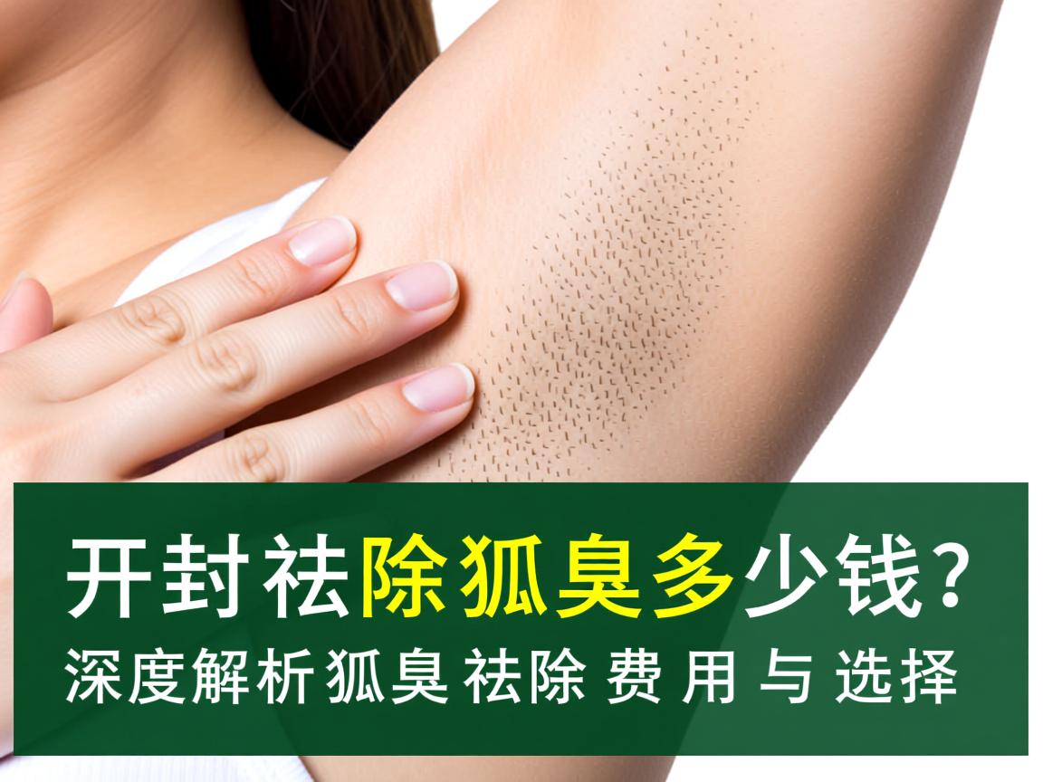 开封祛除狐臭多少钱？深度解析狐臭祛除费用与选择