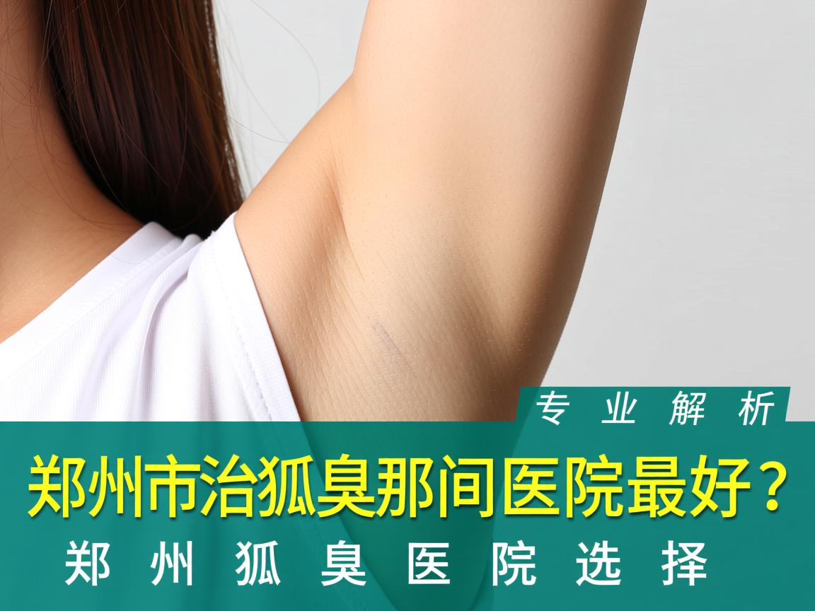 郑州市治狐臭那间医院最好？专业解析郑州狐臭医院选择