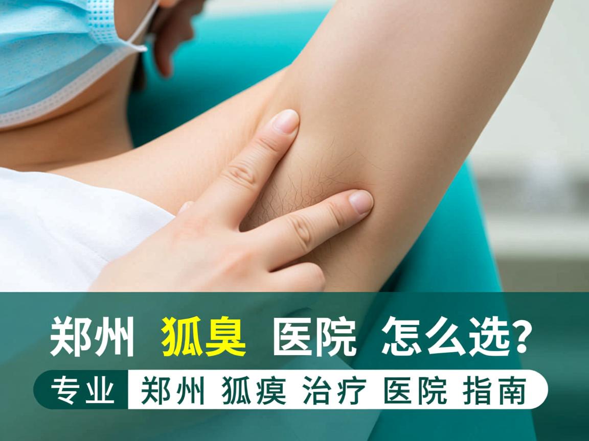郑州狐臭医院怎么选？专业郑州狐臭治疗医院指南