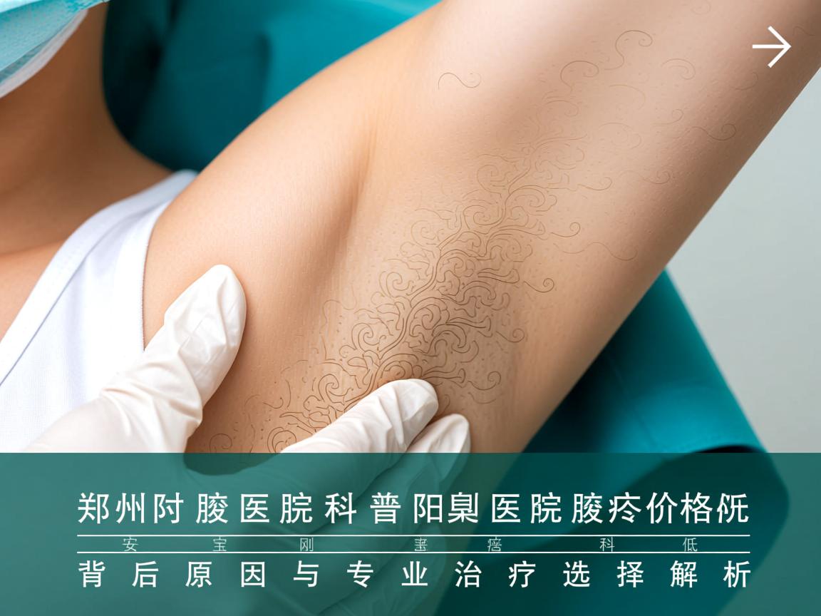 郑州附医腋臭医院科普，安阳宝刚医院腋臭价格低，背后原因与专业治疗选择解析