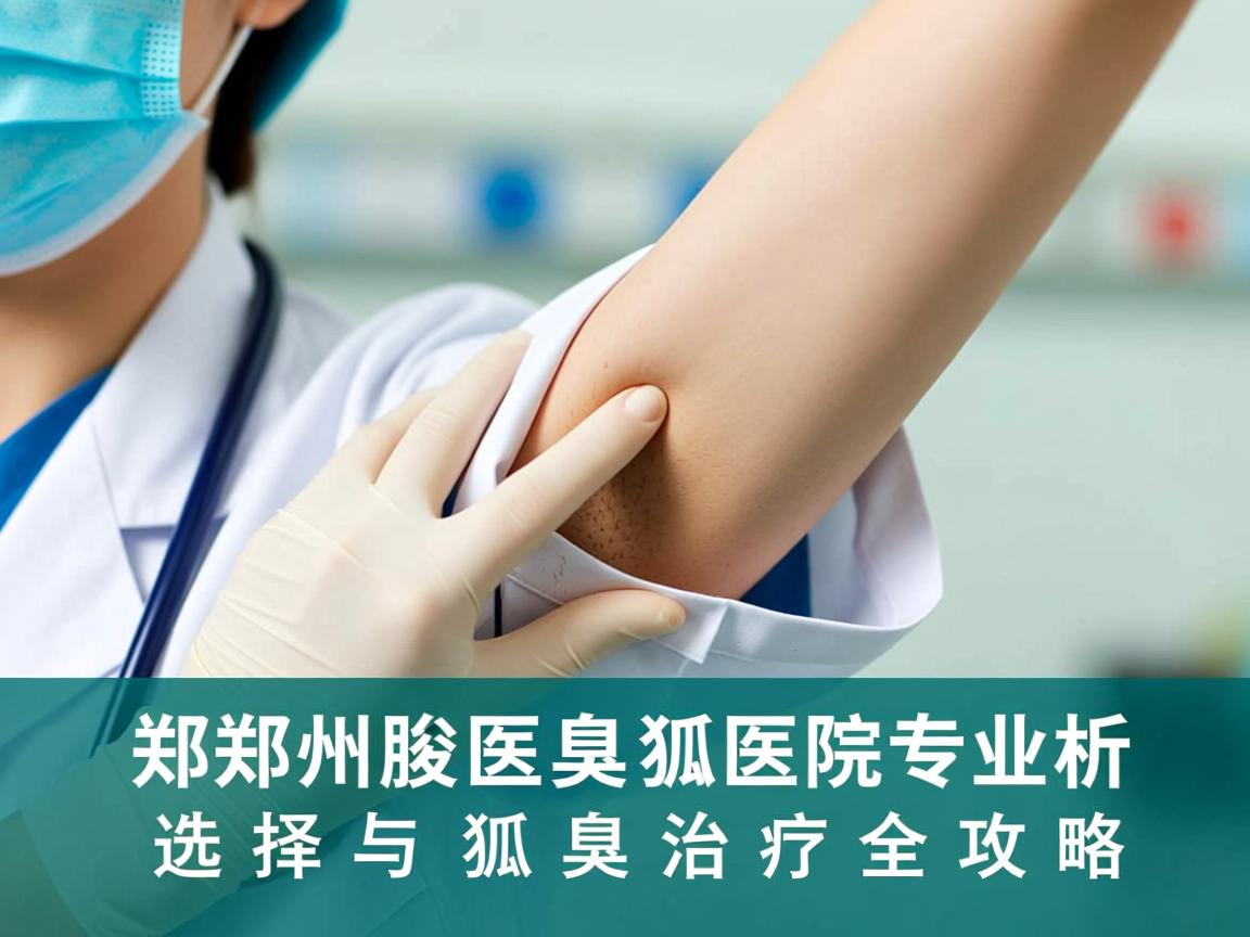 郑州附医腋臭医院专业解析,郑州治疗狐臭的医院选择与狐臭治疗全攻略 郑州附医腋臭医院专业解析,郑州治疗狐臭的医院选择与狐臭治疗全攻略