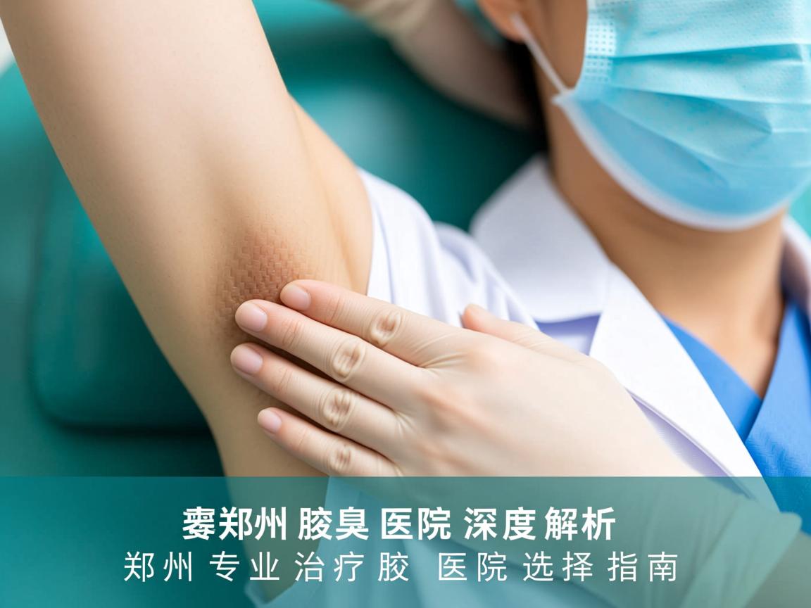 郑州腋臭医院深度解析，郑州专业治疗腋臭的医院选择指南