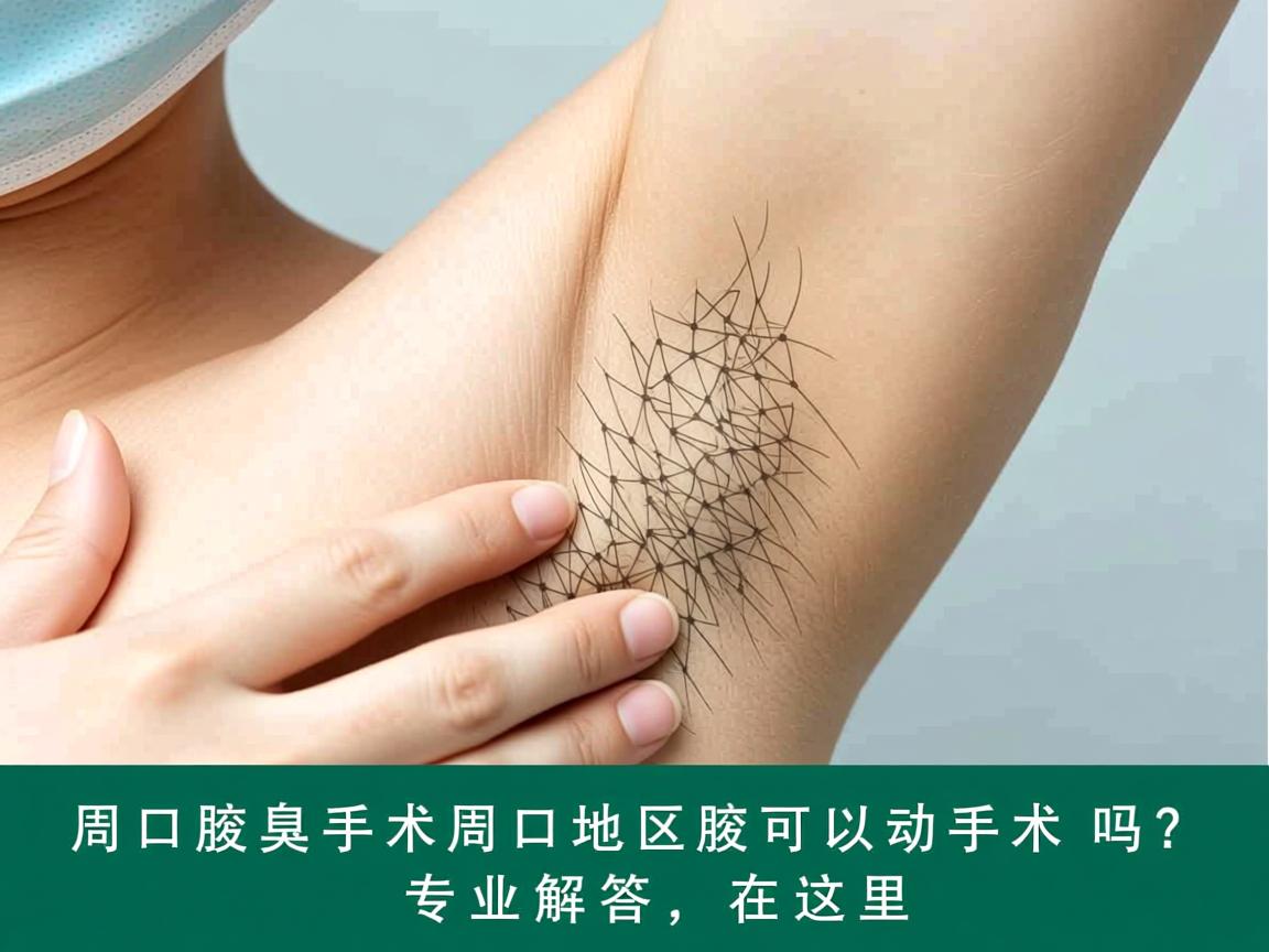 周口腋臭手术，周口地区腋臭可以动手术吗？专业解答在这里