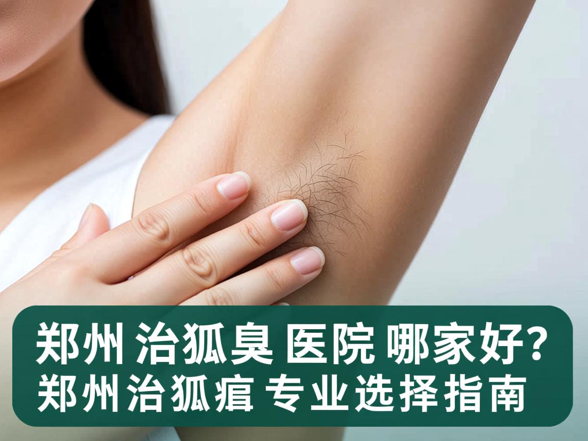 郑州治狐臭医院哪家好？郑州治狐臭专业选择指南