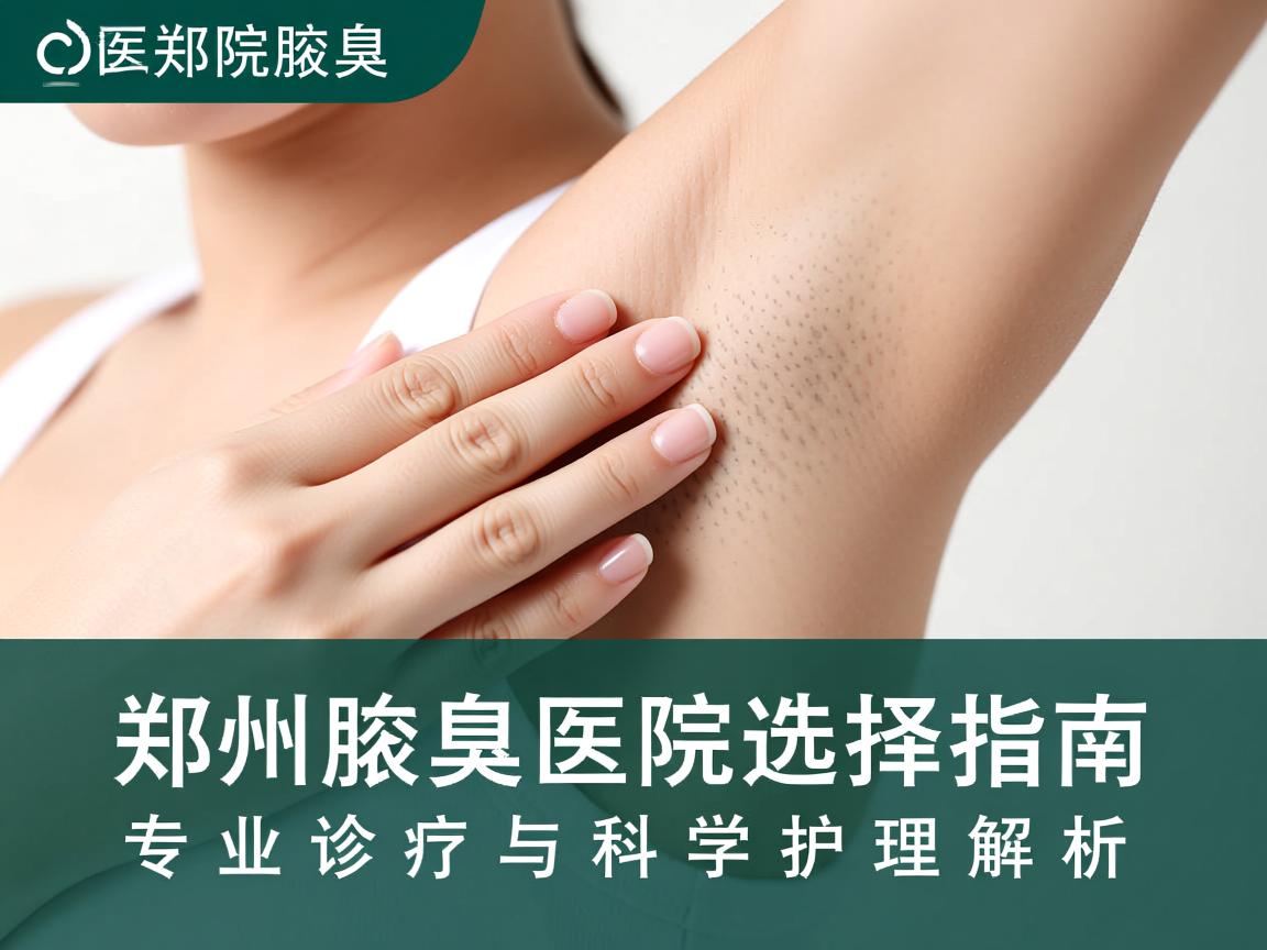 郑州腋臭医院选择指南，专业诊疗与科学护理全解析
