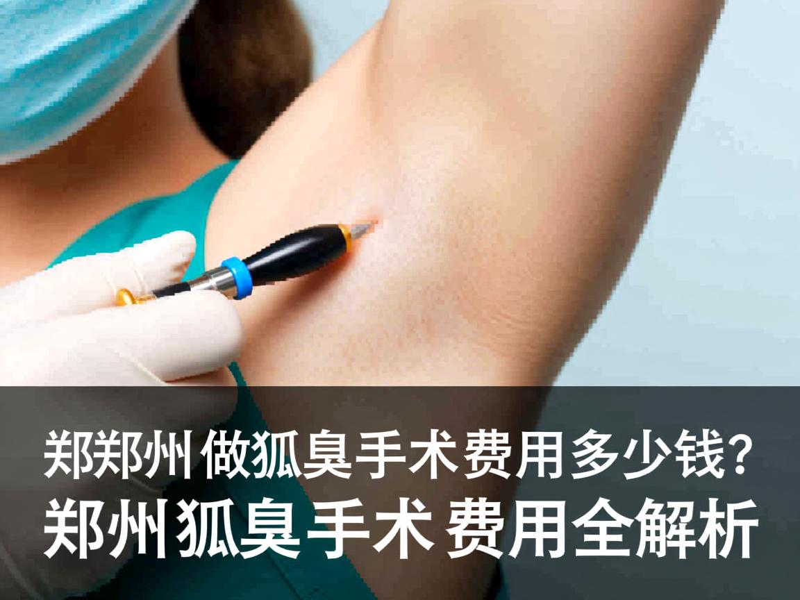 在郑州做狐臭手术费用多少钱?郑州狐臭手术费用全解析 在郑州做狐臭手术费用多少钱?郑州狐臭手术费用全解析