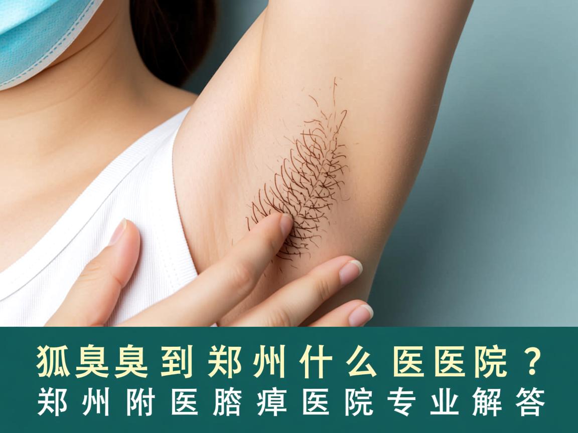 狐臭到郑州什么医院？郑州附医腋臭医院专业解答
