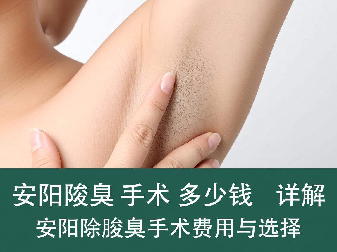 在安阳除腋臭手术多少钱，详解安阳除腋臭手术费用与选择