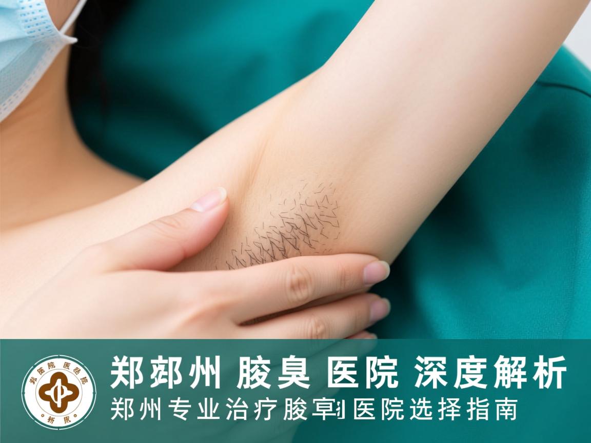 郑州腋臭医院深度解析，郑州专业治疗腋臭的医院选择指南