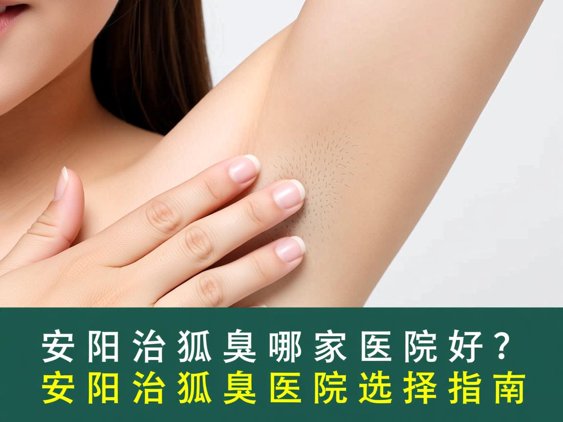 安阳治狐臭哪家医院好？安阳治狐臭医院选择指南