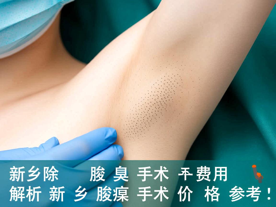 新乡除腋臭手术费用解析，新乡腋臭手术价格参考