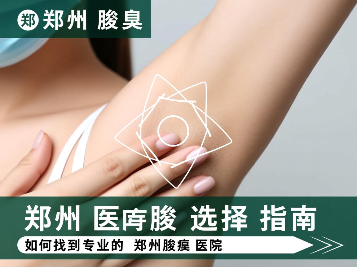 郑州腋臭医院选择指南，如何找到专业的郑州腋臭医院