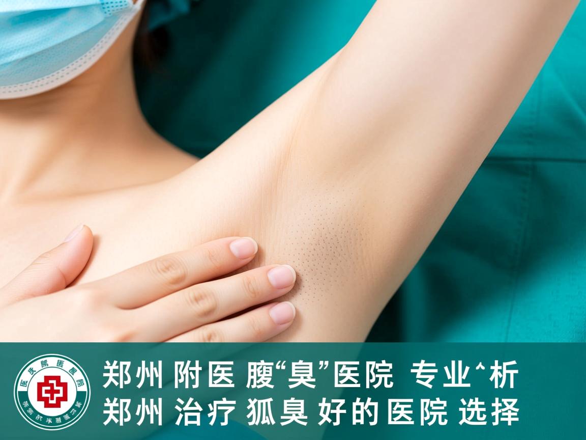 郑州附医腋臭医院专业解析，郑州治疗狐臭好的医院选择