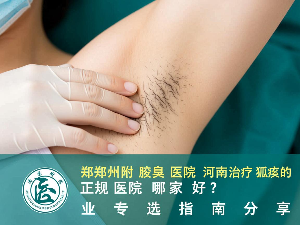 郑州附医腋臭医院解析,河南治疗狐臭的正规医院哪家好?专业选择指南分享 郑州附医腋臭医院解析,河南治疗狐臭的正规医院哪家好?专业选择指南分享