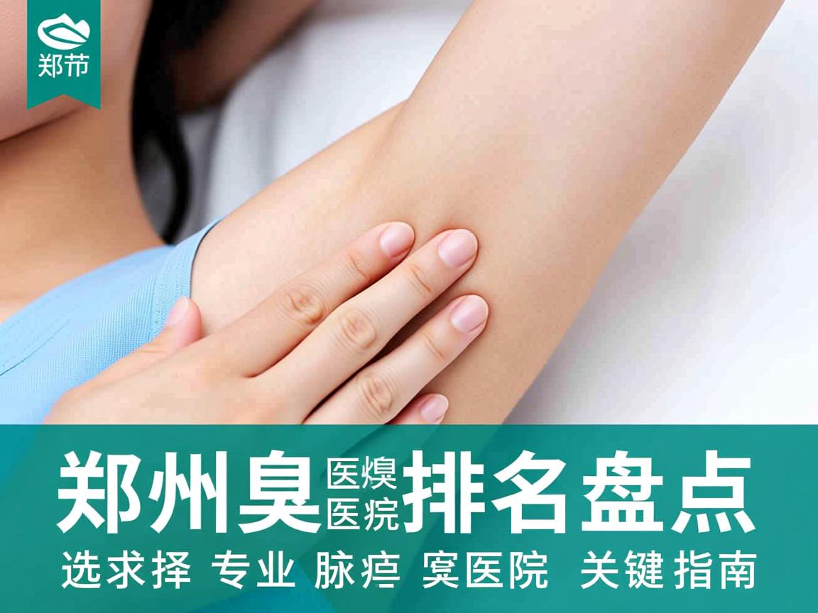 郑州腋臭医院排名盘点，选择专业腋臭医院的关键指南