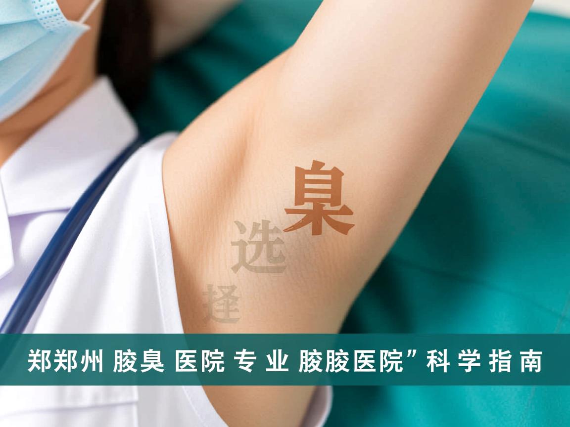 郑州腋臭医院专业解析，选择郑州腋臭医院的科学指南