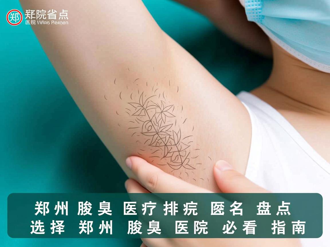 郑州腋臭医院排名盘点，选择郑州腋臭医院必看指南