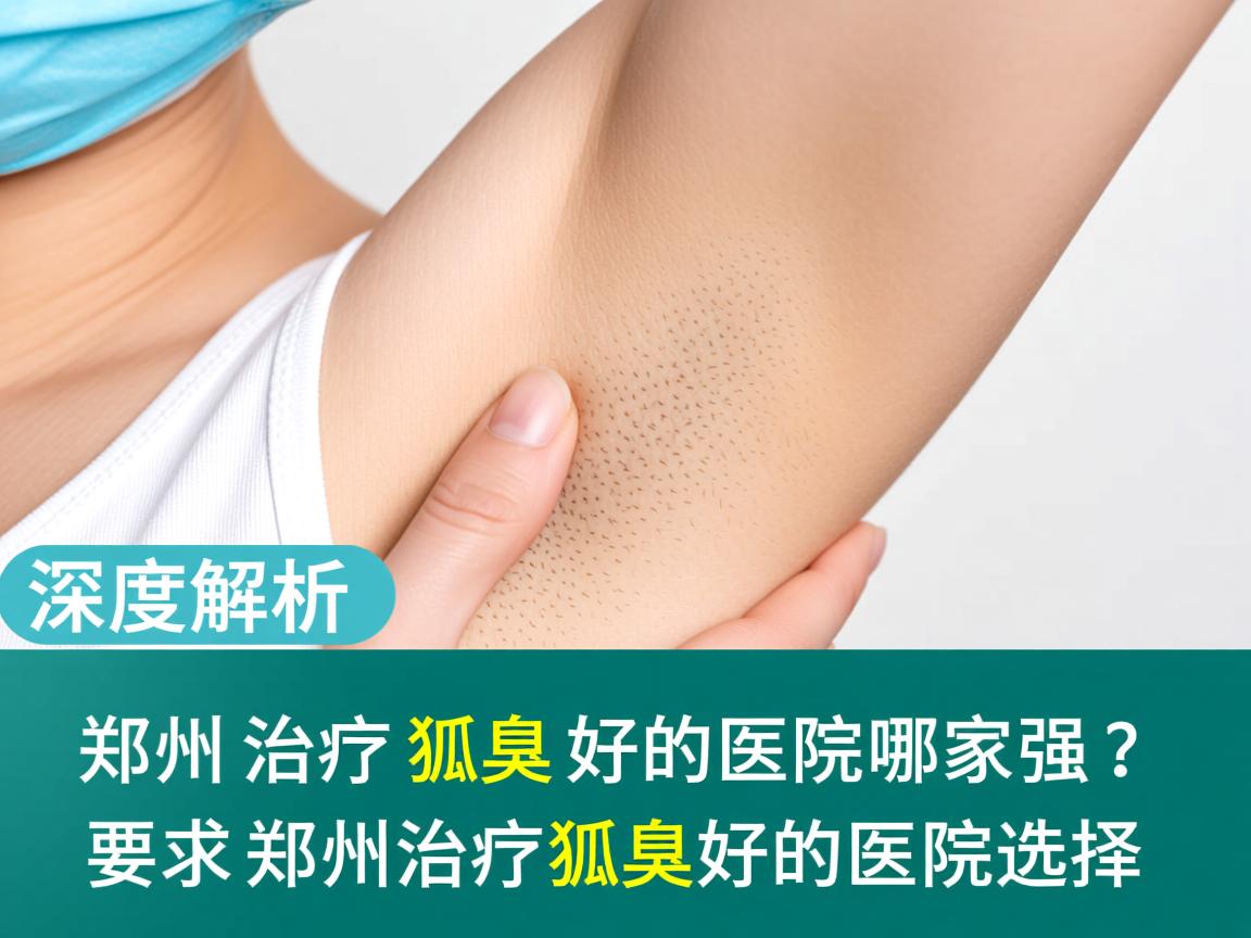 郑州治疗狐臭好的医院哪家强？深度解析郑州治疗狐臭好的医院选择