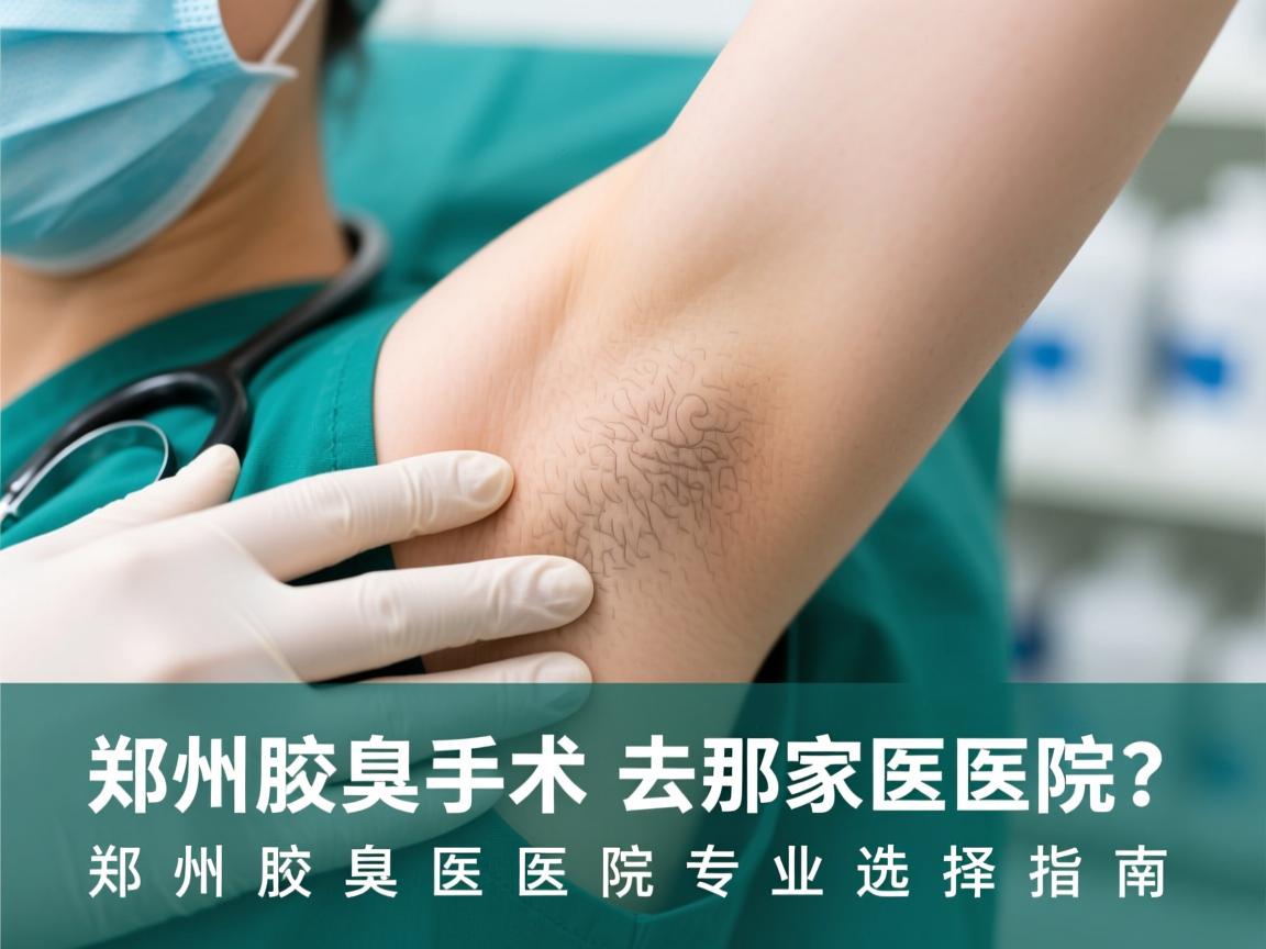 郑州腋臭手术去那家医院？郑州腋臭医院专业选择指南