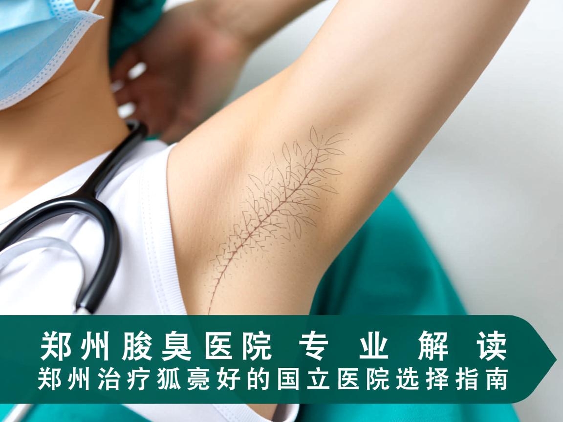 郑州腋臭医院专业解读，郑州治疗狐臭好的国立医院选择指南