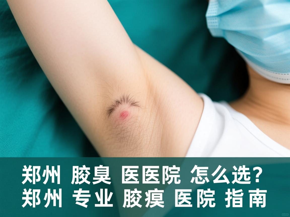 郑州腋臭医院怎么选？郑州专业腋臭医院指南