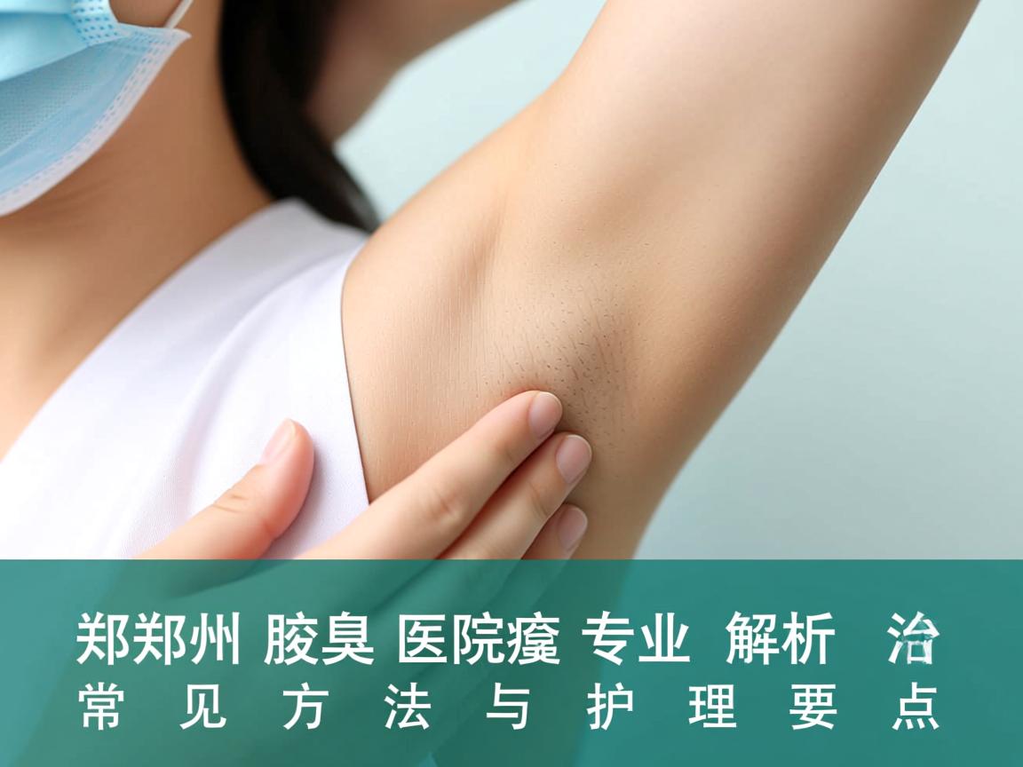 郑州腋臭医院专业解析，郑州腋臭治疗的常见方法与护理要点