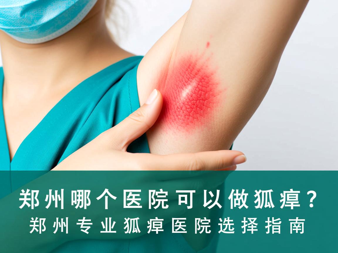 郑州哪个医院可以做狐臭？郑州专业狐臭医院选择指南