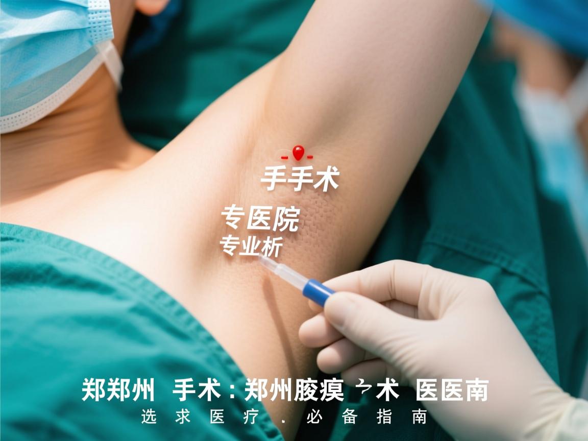 郑州腋臭手术医院专业解析，选择郑州腋臭手术医院的必备指南