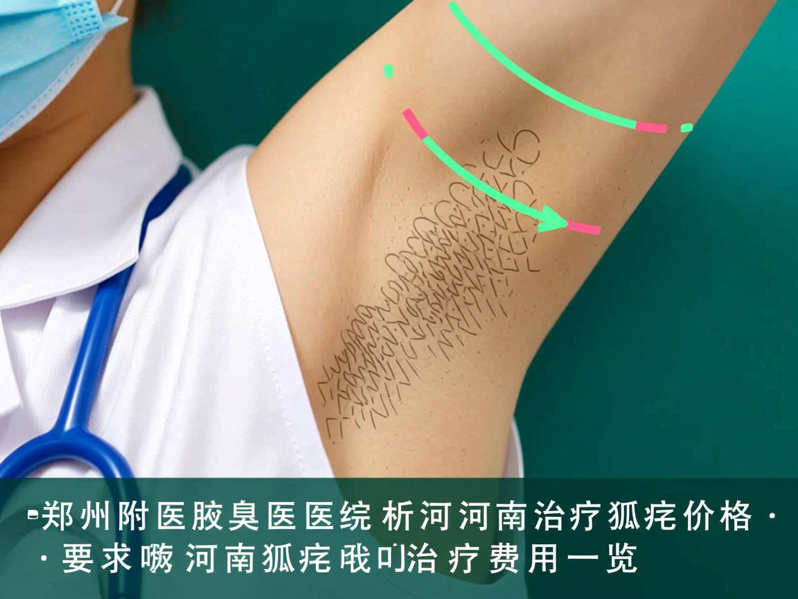 郑州附医腋臭医院解析，河南治疗狐臭价格，河南狐臭治疗费用一览