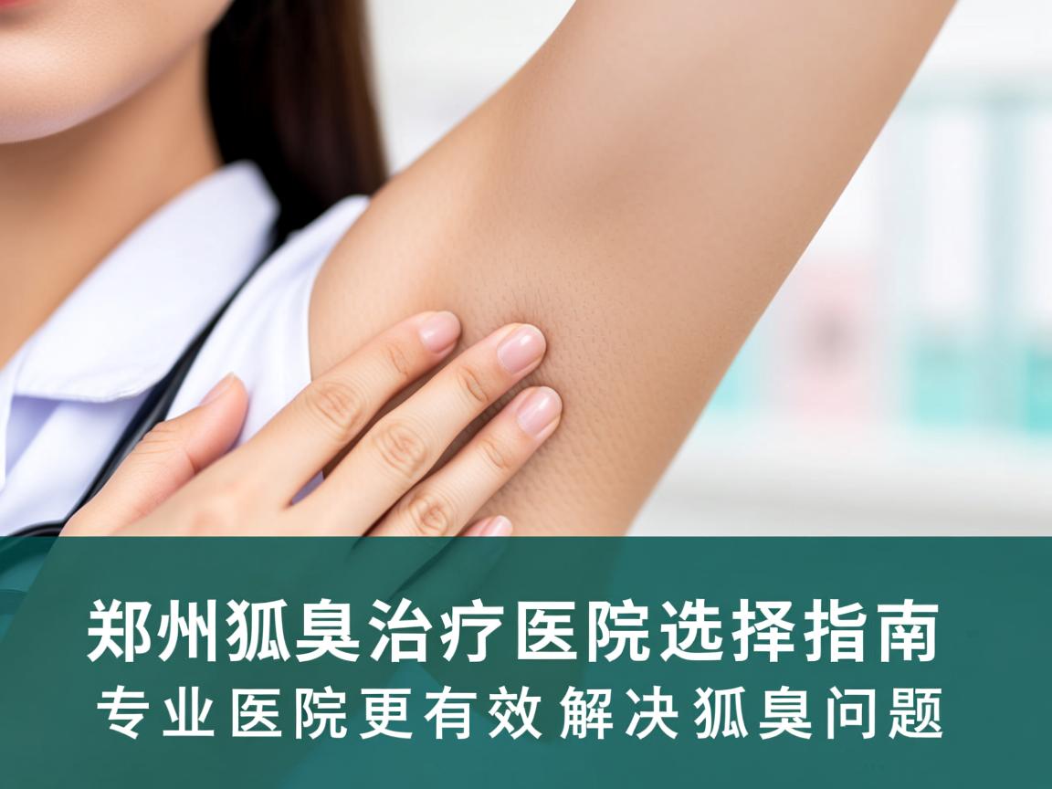 郑州狐臭治疗医院选择指南，专业医院更有效解决狐臭问题