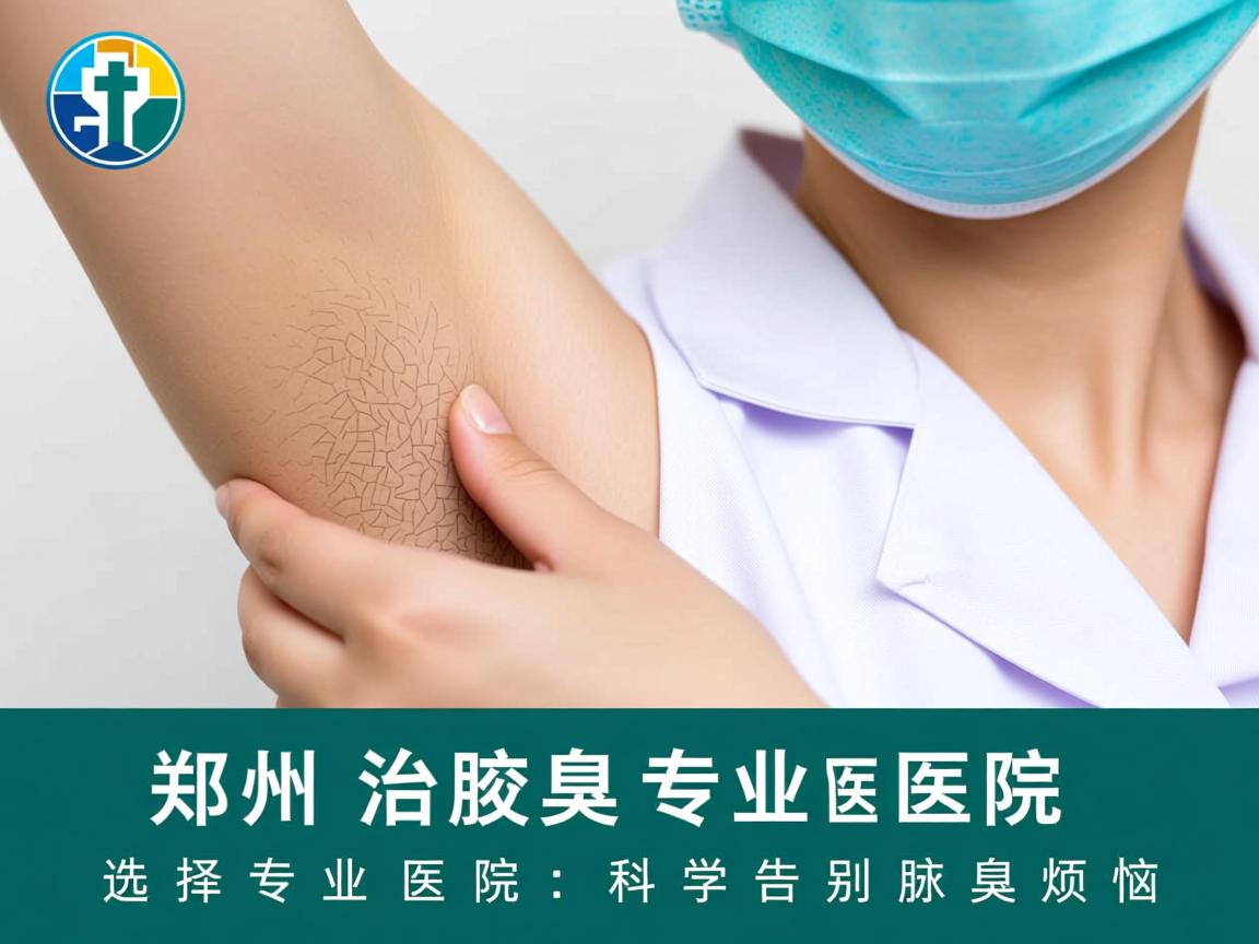 郑州治腋臭专业医院，选择专业医院，科学告别腋臭烦恼