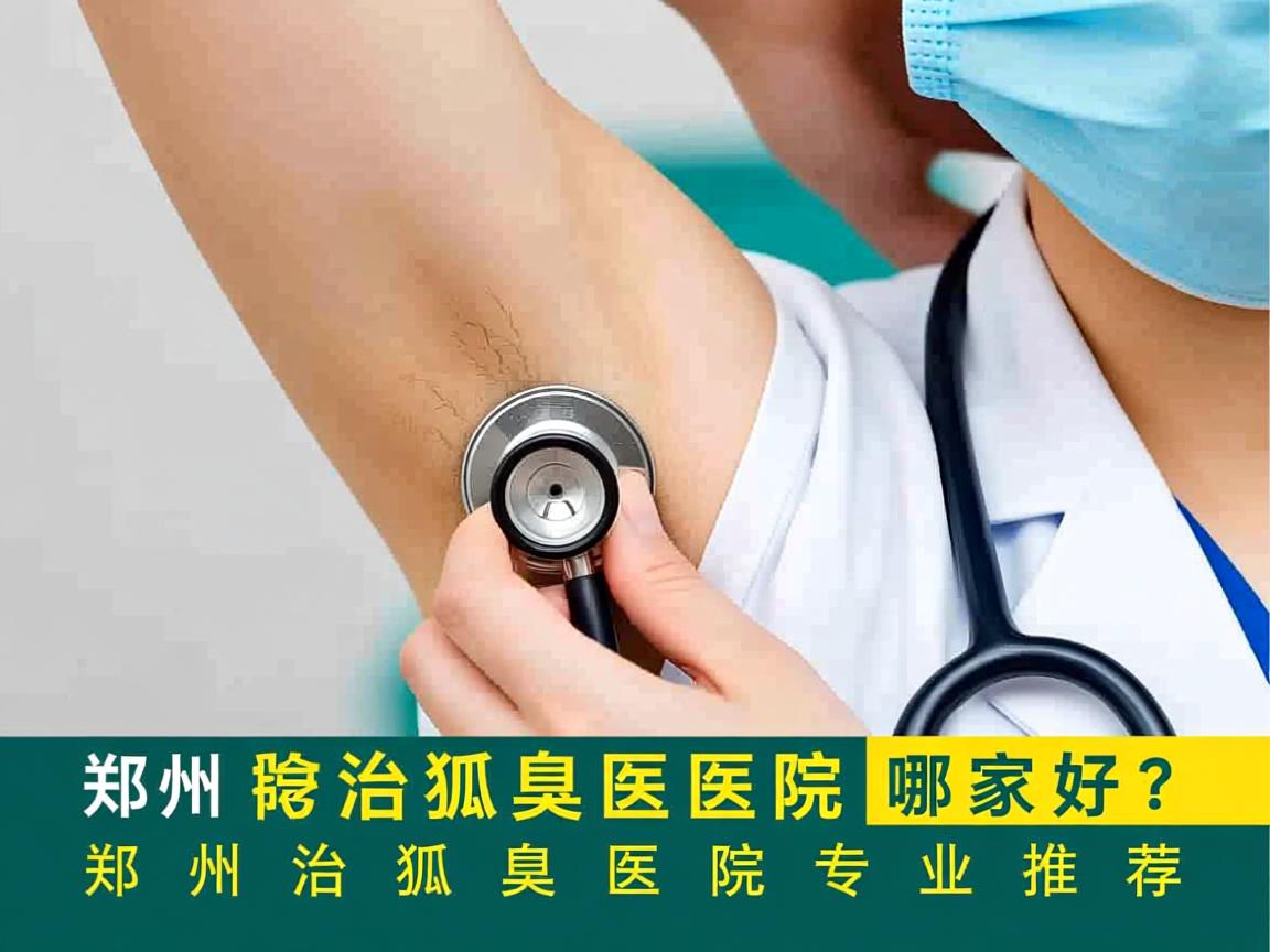 郑州治狐臭医院哪家好？郑州治狐臭医院专业推荐