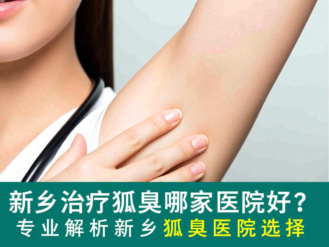 新乡治疗狐臭哪家医院好？专业解析新乡狐臭医院选择