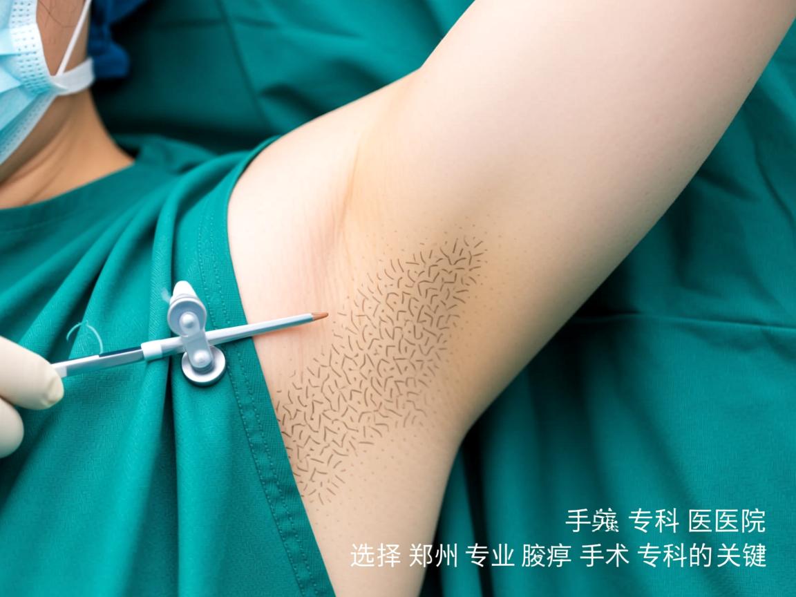郑州腋臭手术专科医院，选择郑州专业腋臭手术专科的关键