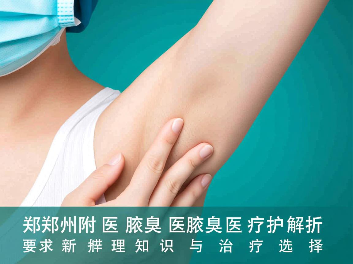 郑州附医腋臭医院专业解析，腋臭医疗护理知识与治疗选择