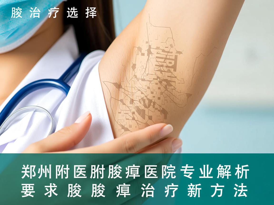 腋臭治疗选择，郑州附医腋臭医院专业解析腋臭治疗新方法