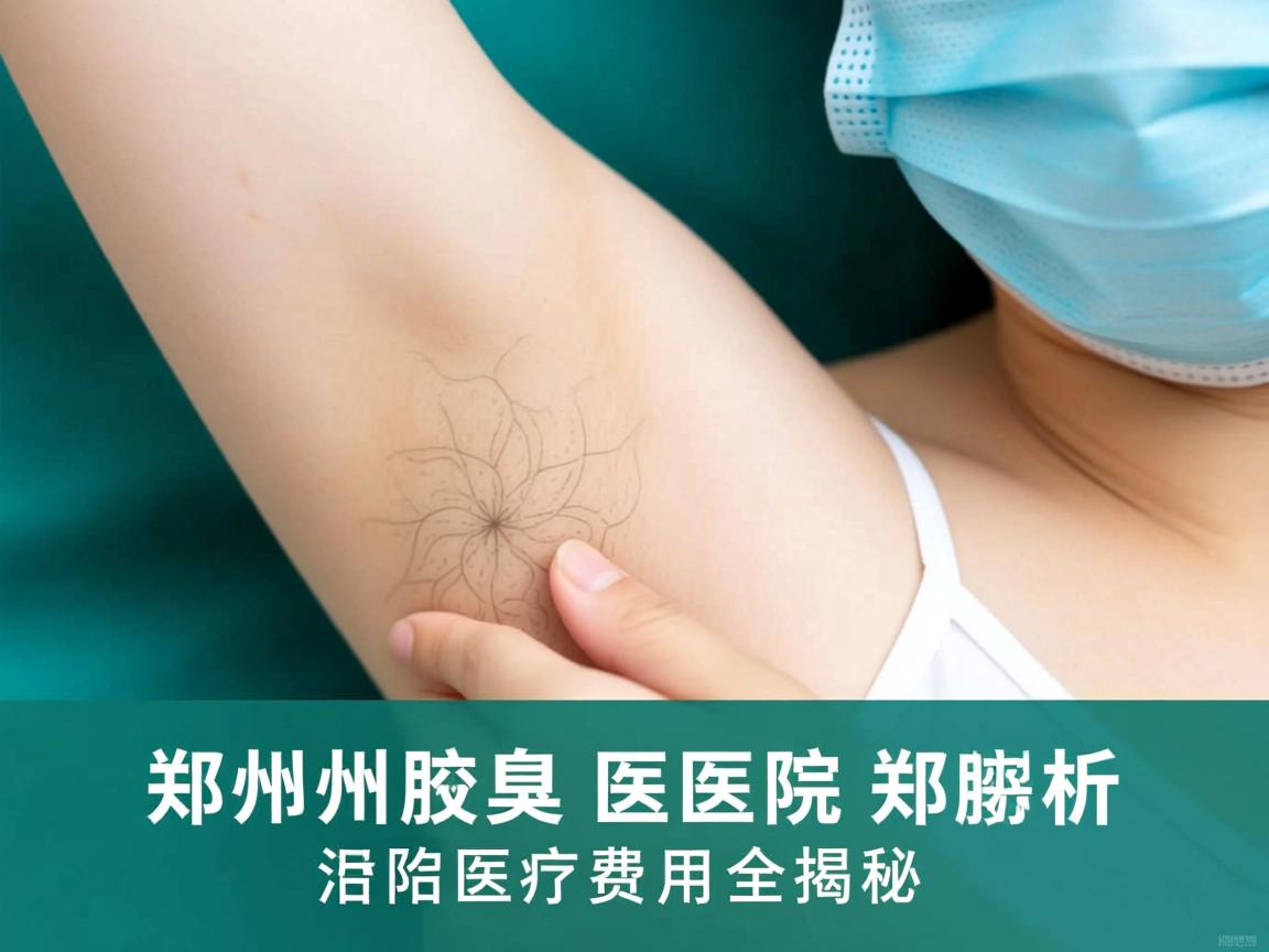 郑州腋臭医院解析，郑州腋臭医院治疗费用全揭秘