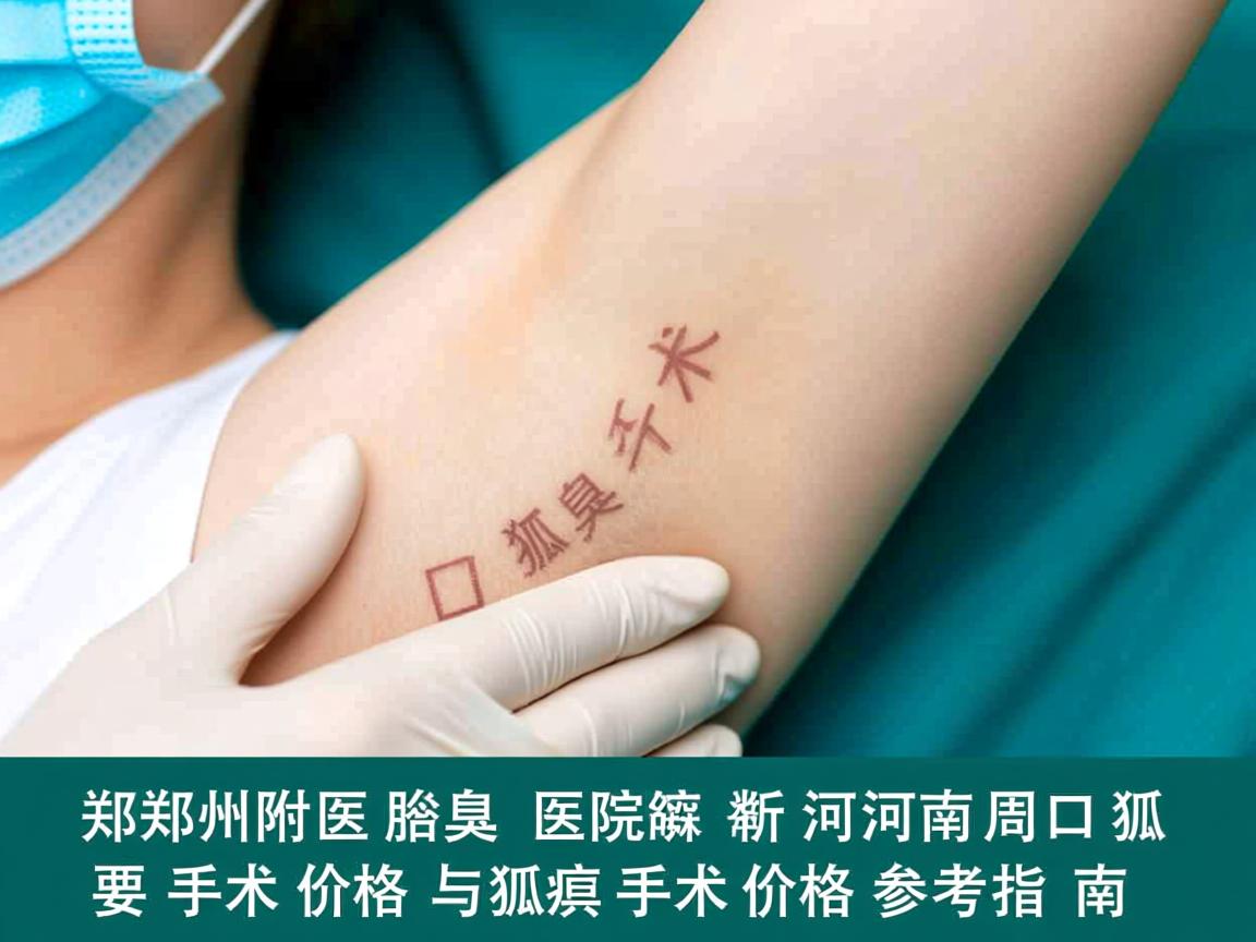 郑州附医腋臭医院解析,河南周口狐臭手术价格与狐臭手术价格参考指南 郑州附医腋臭医院解析,河南周口狐臭手术价格与狐臭手术价格参考指南