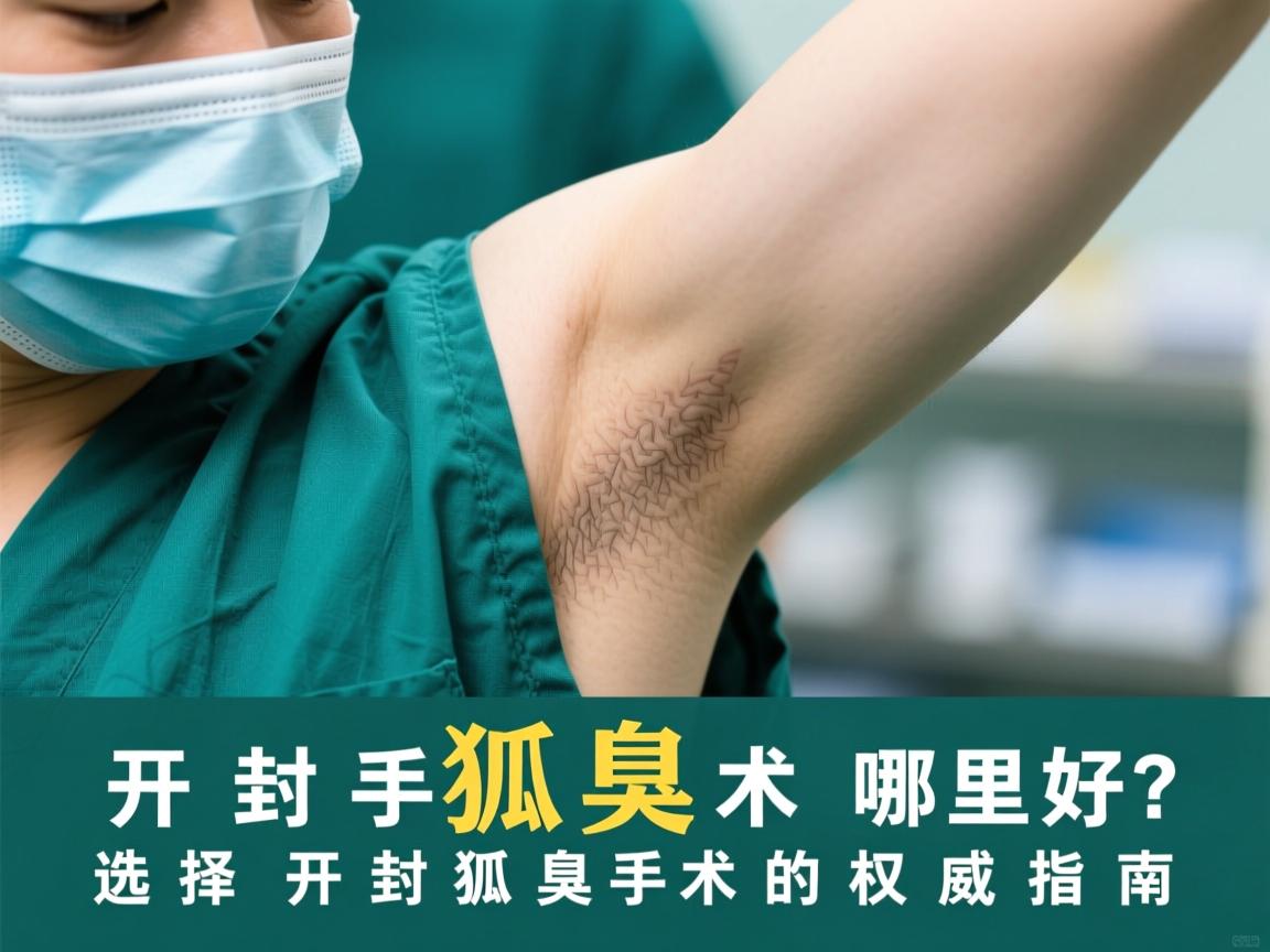 开封狐臭手术哪里好?选择开封狐臭手术的权威指南 开封狐臭手术哪里好?选择开封狐臭手术的权威指南