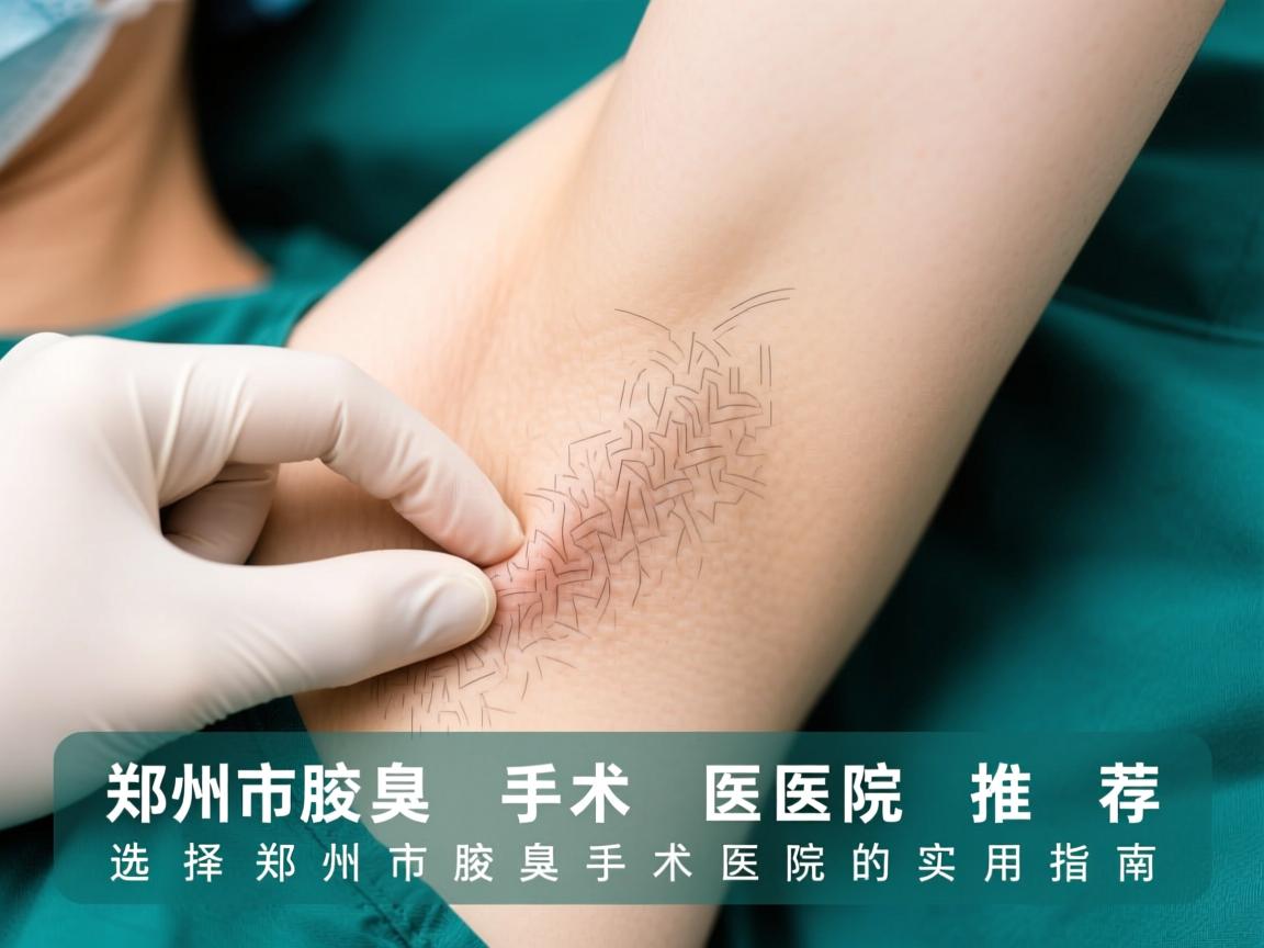 郑州市腋臭手术医院推荐，选择郑州市腋臭手术医院的实用指南