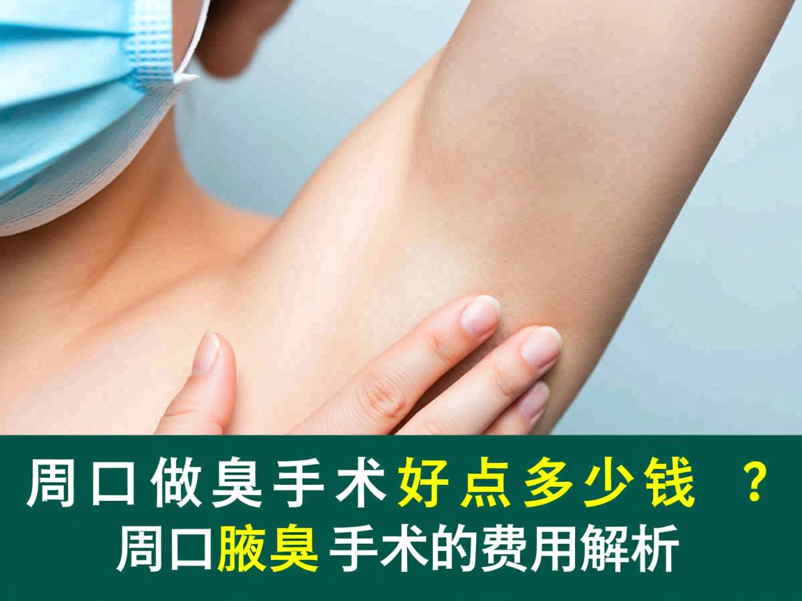 周口做腋臭手术好点多少钱?周口腋臭手术的费用解析 周口做腋臭手术好点多少钱?周口腋臭手术的费用解析